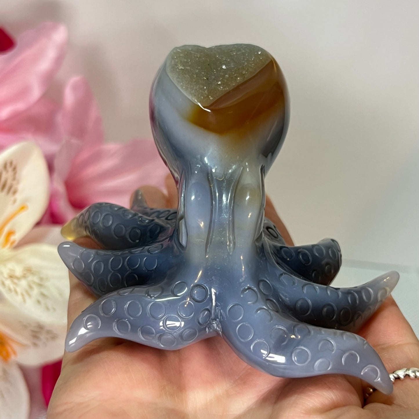 Druzy Agate Octopus