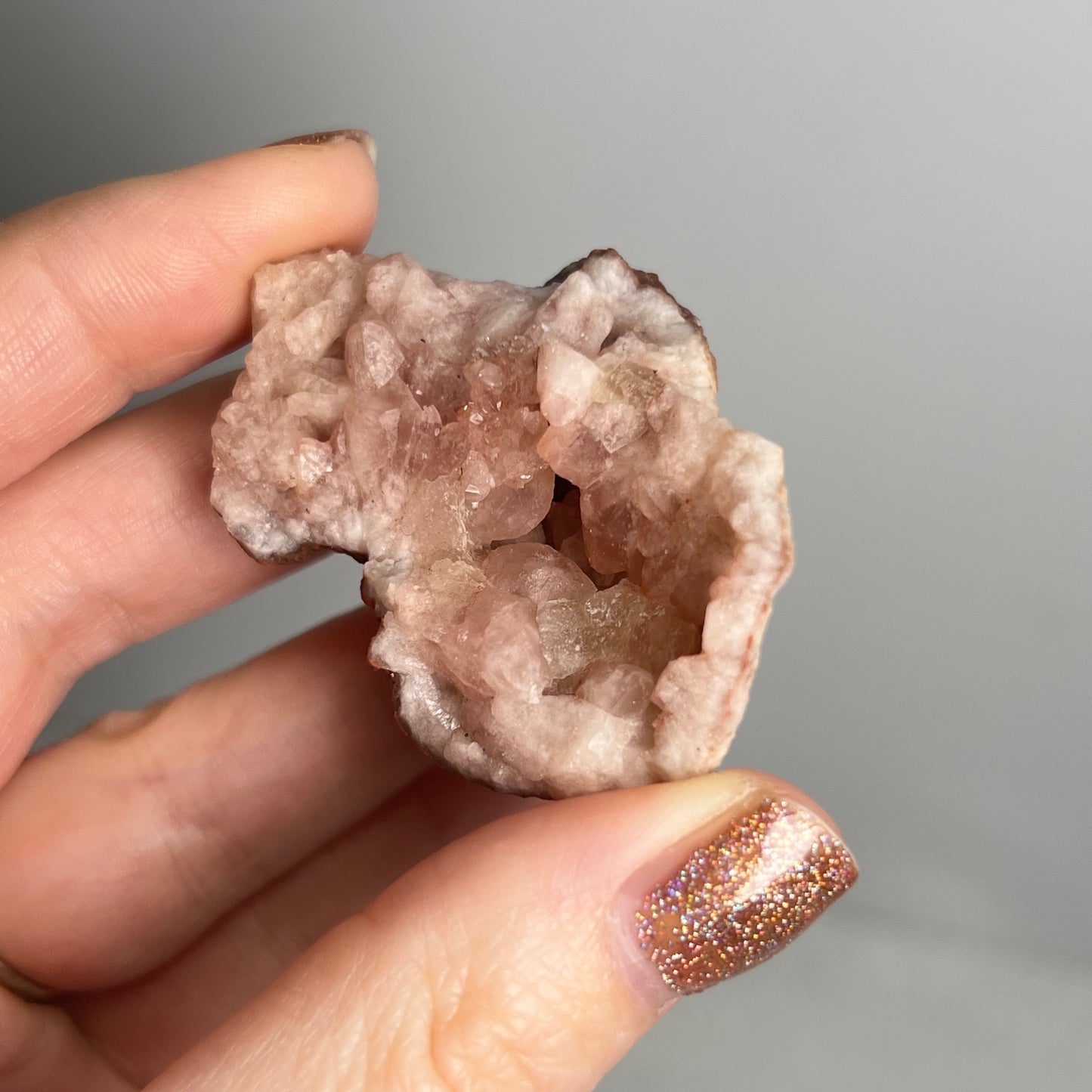 Pink Quartz Cluster