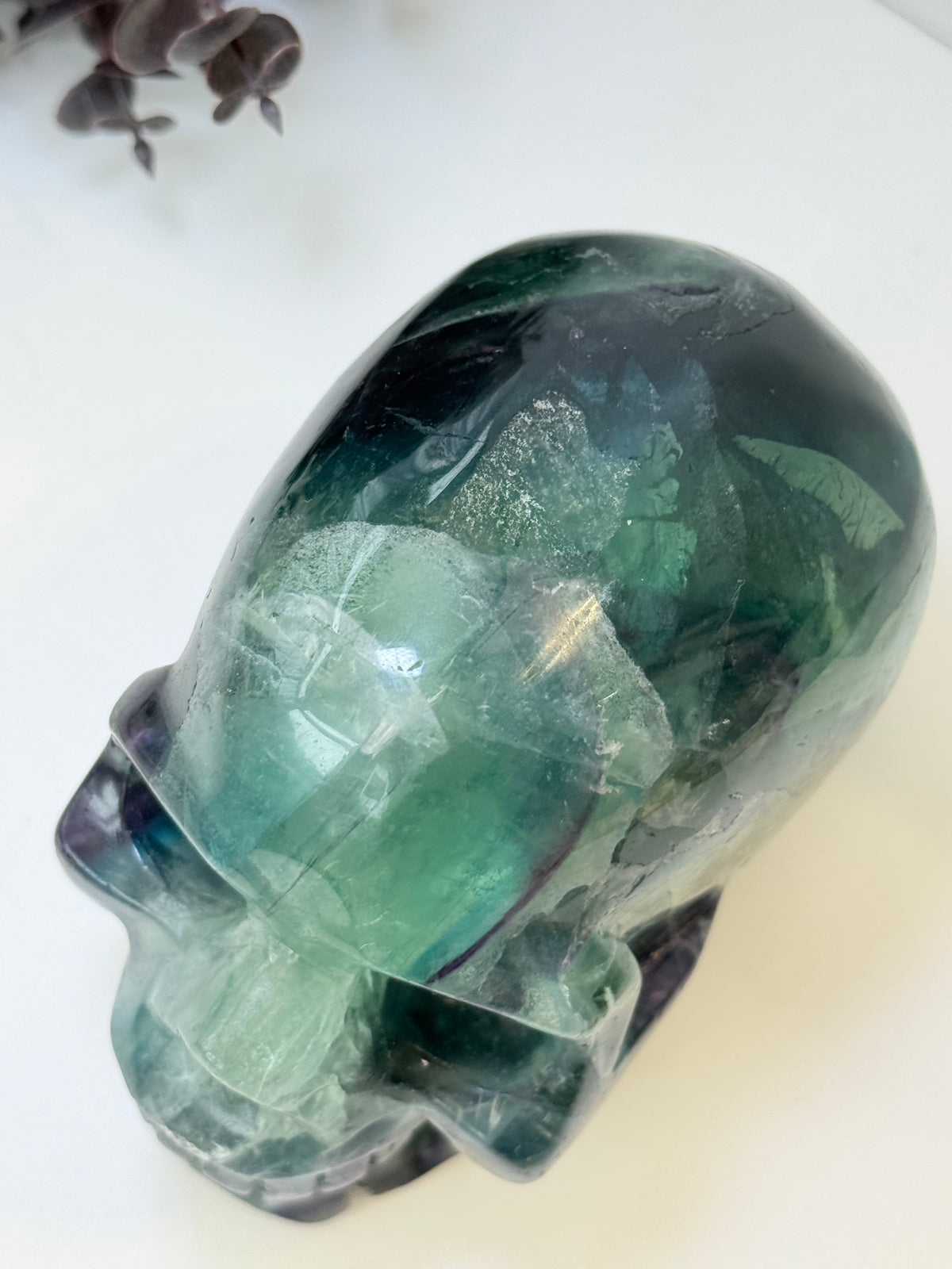 Large 1.5kg Fluorite Skull
