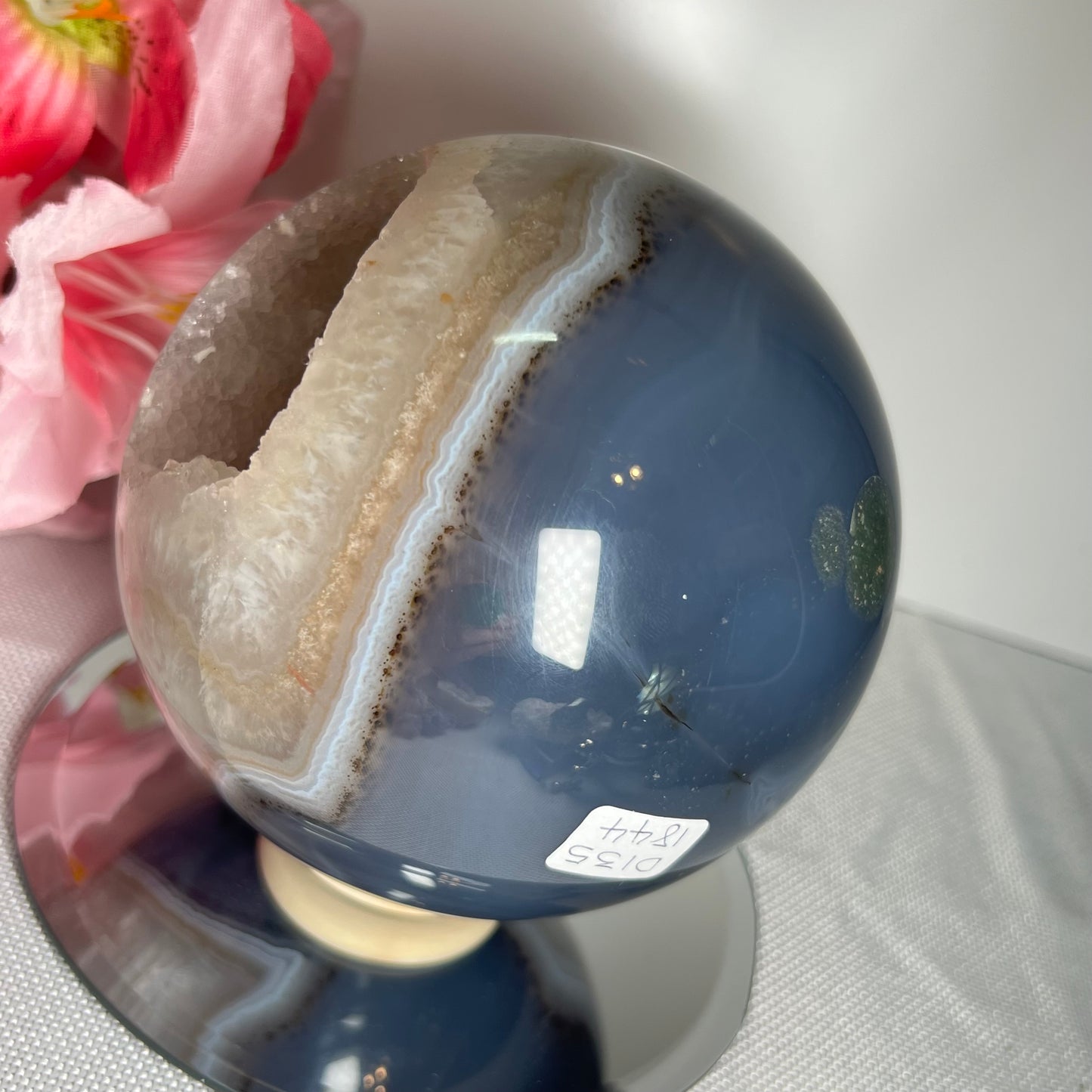 XL Druzy Agate Sphere