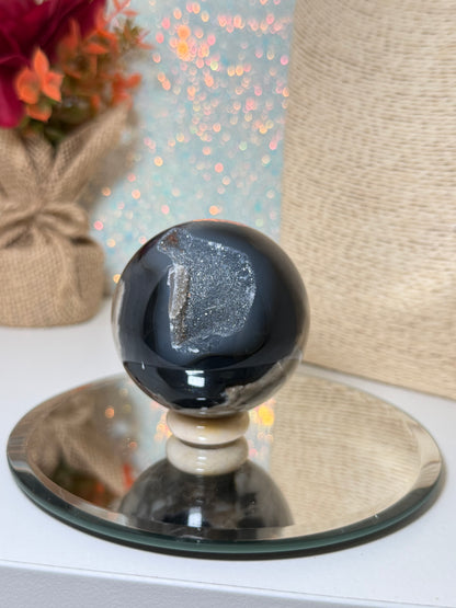 Volcano Agate Sphere