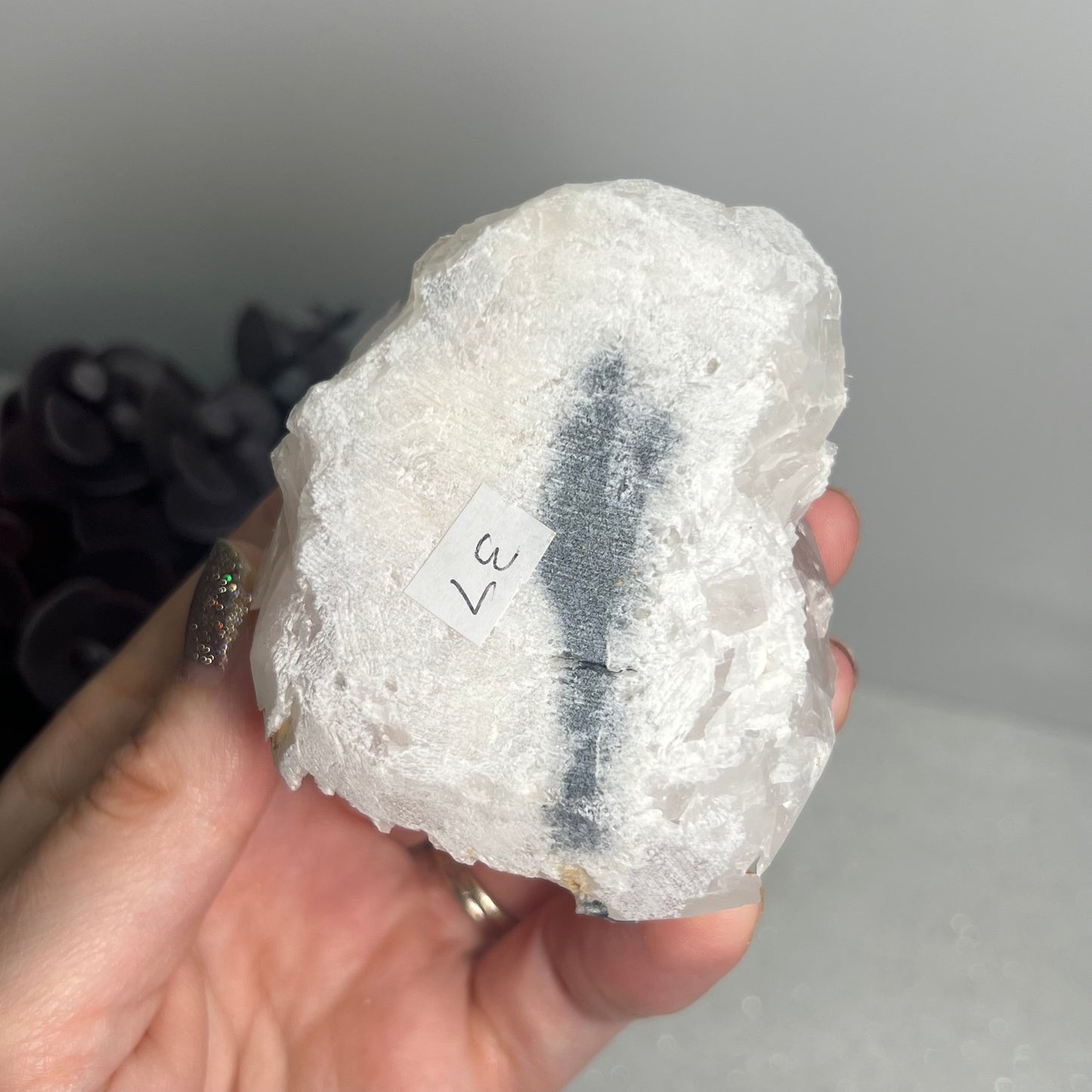 Large Raw Petal Calcite Specimen (UV Reactive)