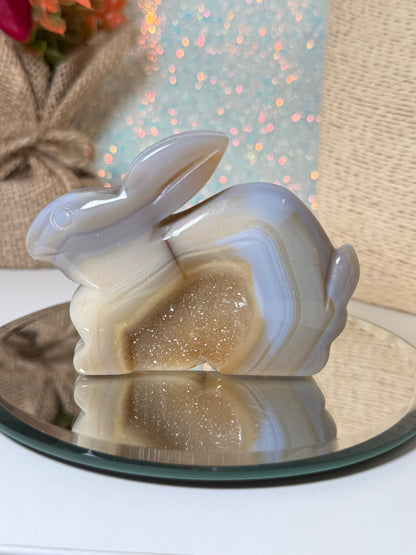 Druzy Agate Rabbit