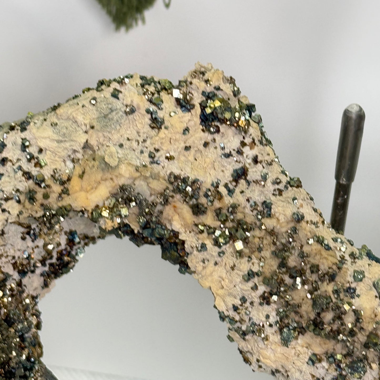 Chalcopyrite On Matrix (Heart Shape!)