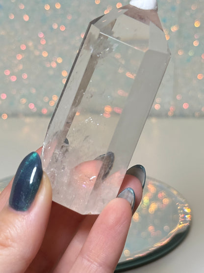 Blue Needle Quartz Point