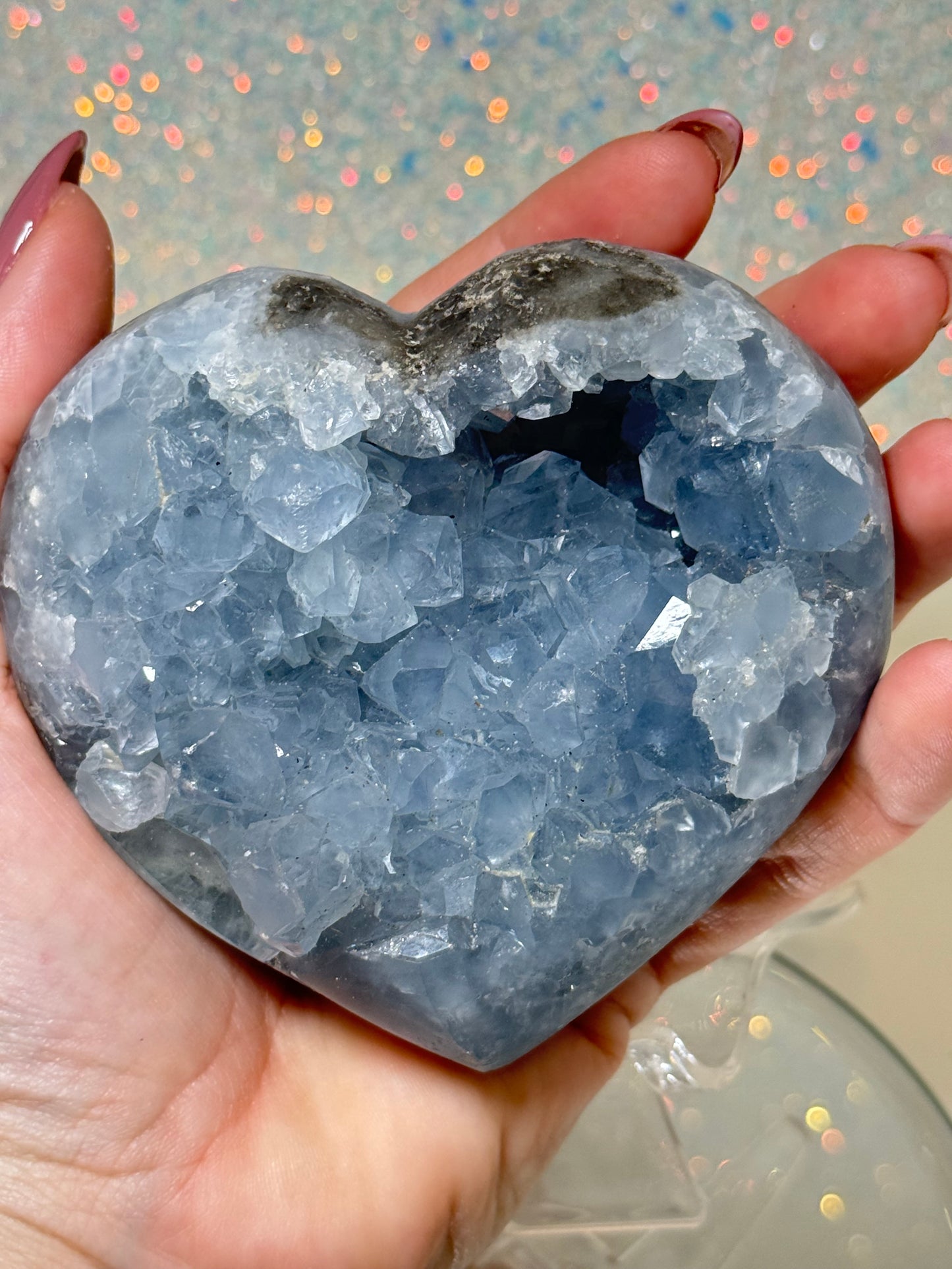 Celestite Heart