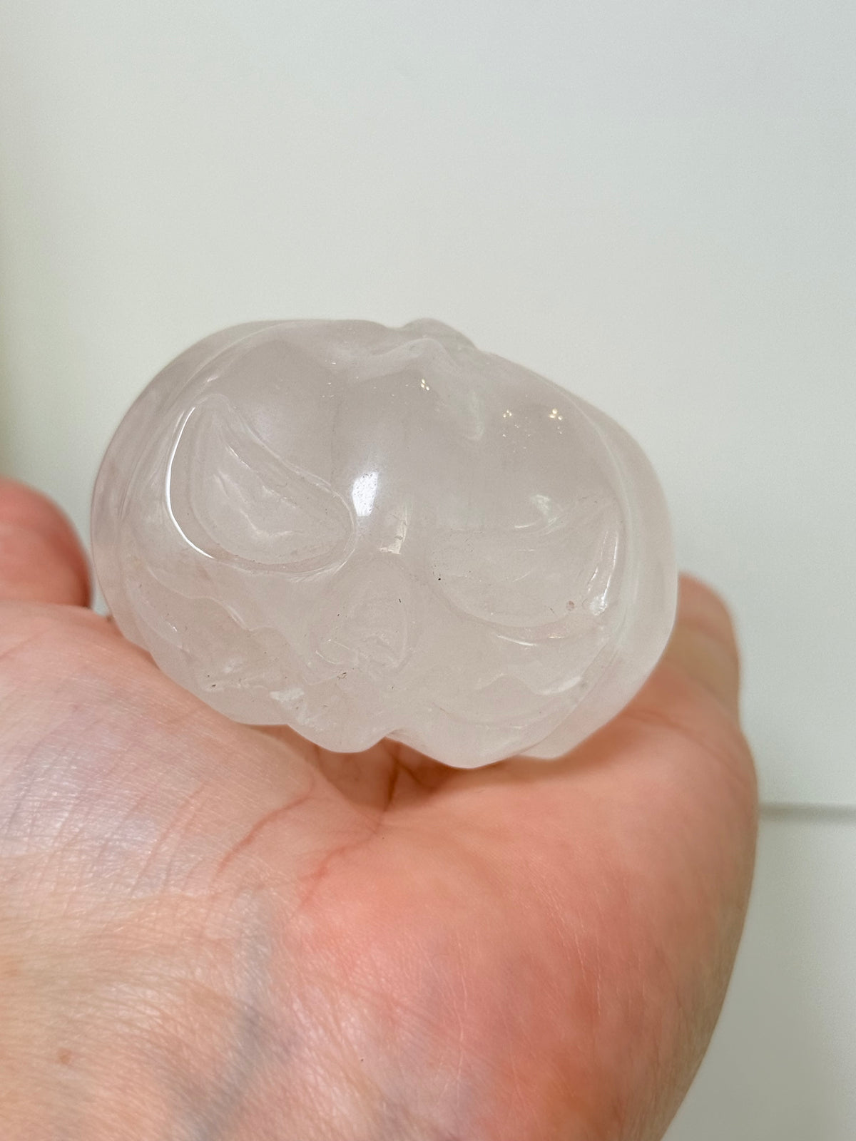 Clear Quartz Pumpkin