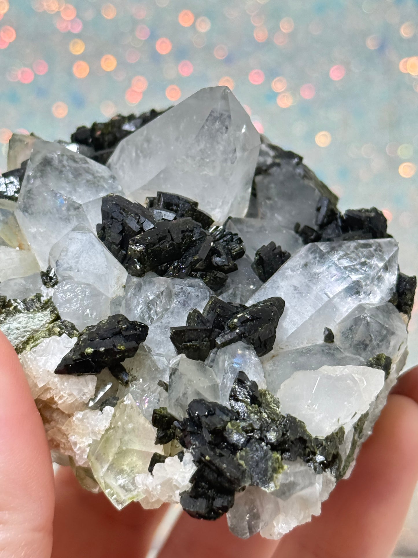 Epidote & Quartz Raw