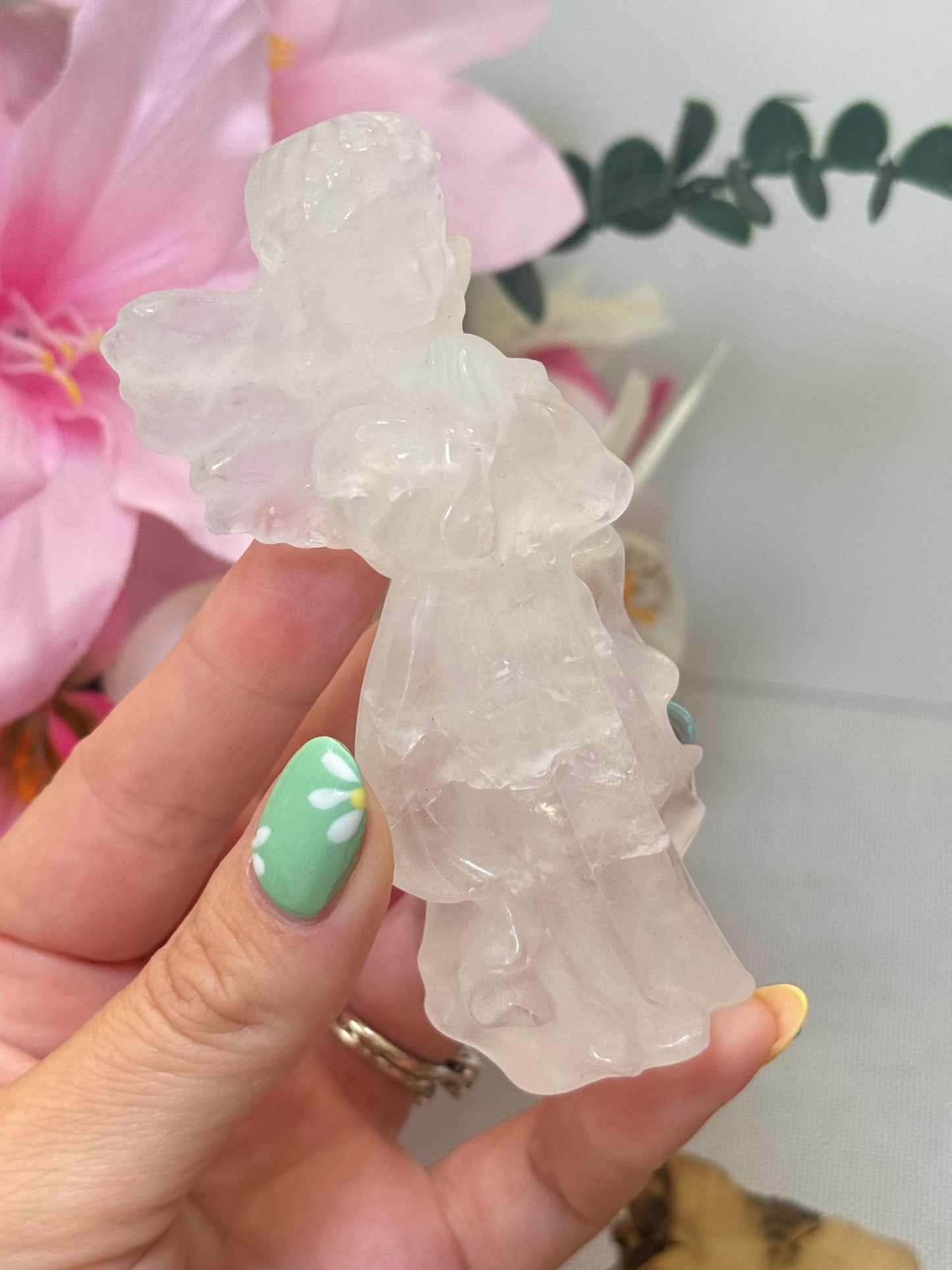 Clear Quartz Angel