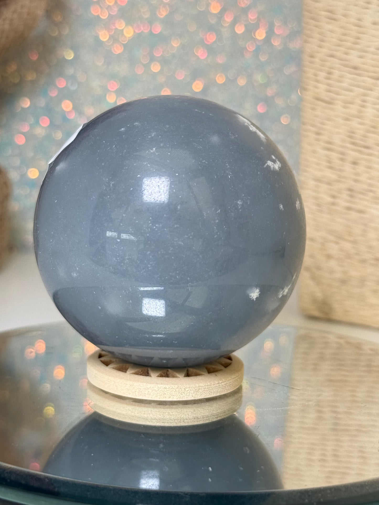 Angelite Sphere