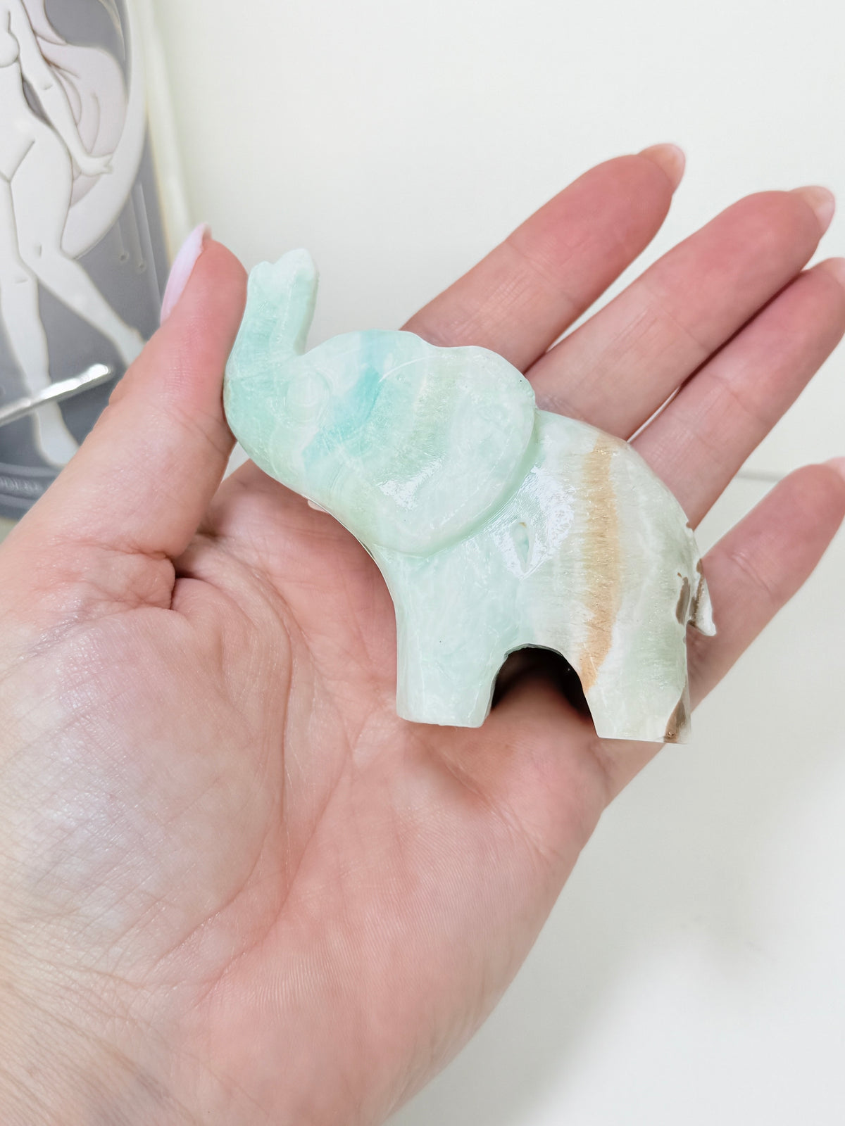 Caribbean Calcite Elephant
