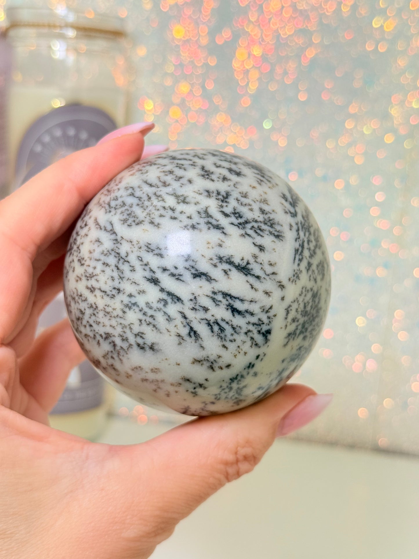 Dendritic Opal Sphere