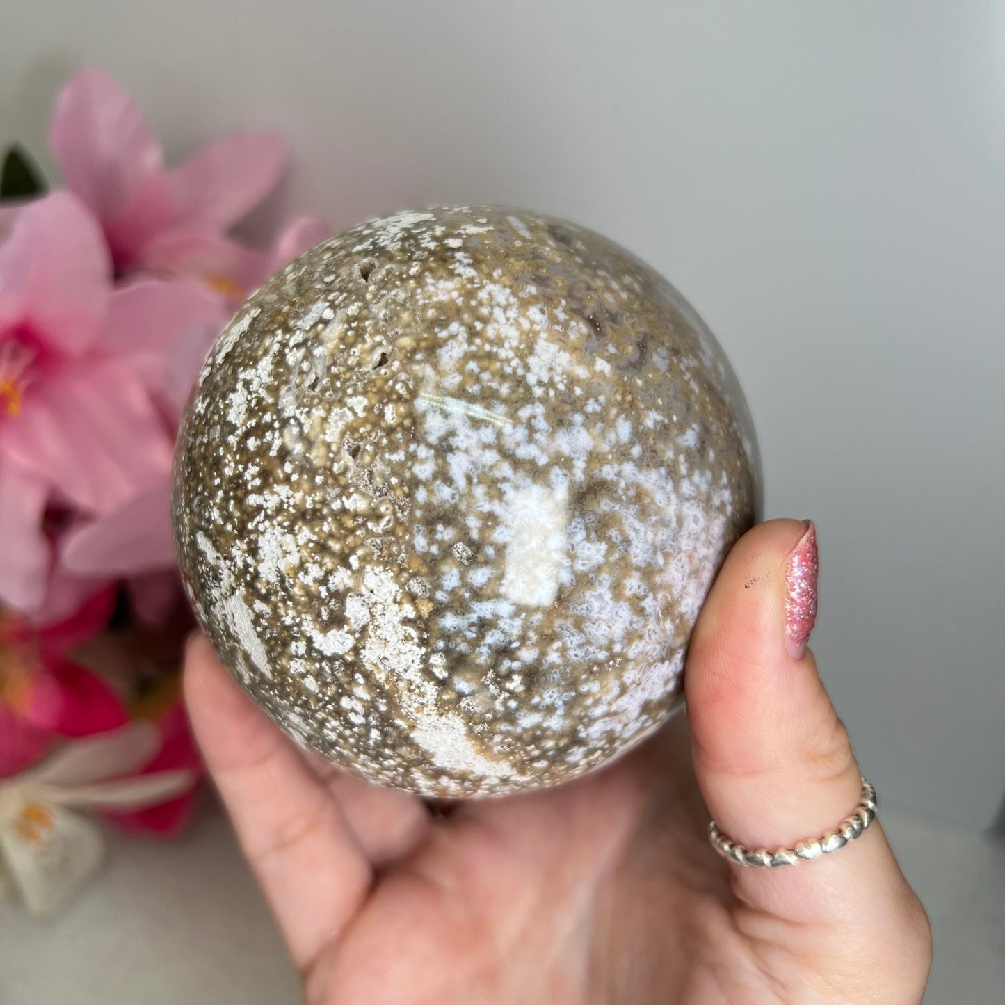 XL Ocean Jasper Sphere