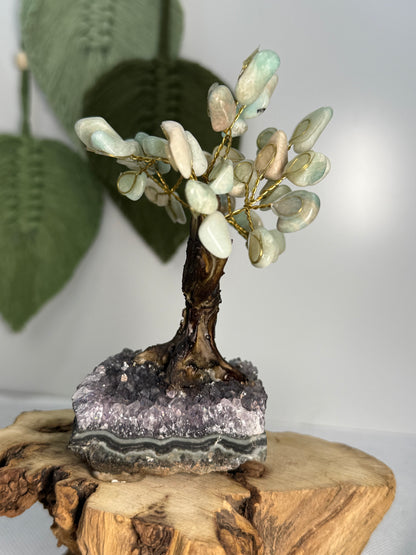 Amethyst Base Tree (Amazonite)