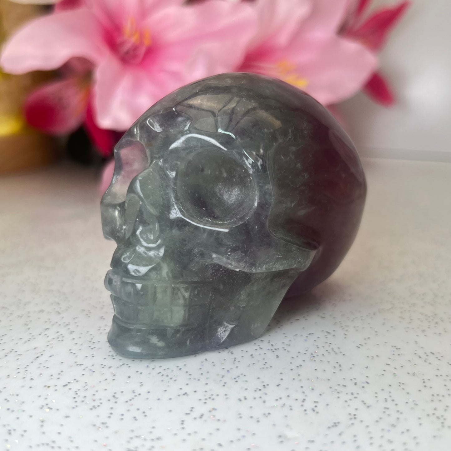 Fluorite Skull