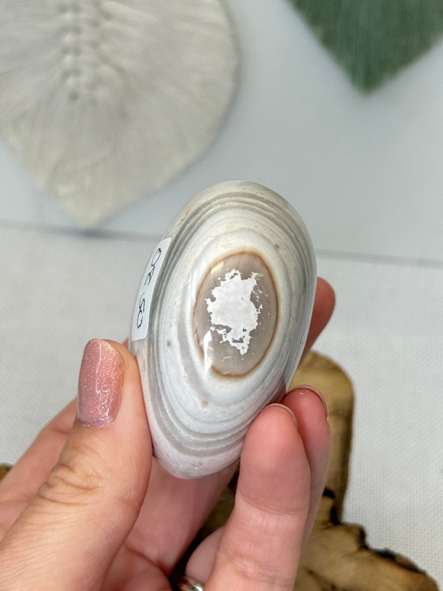 Ocean Jasper Palm Stone