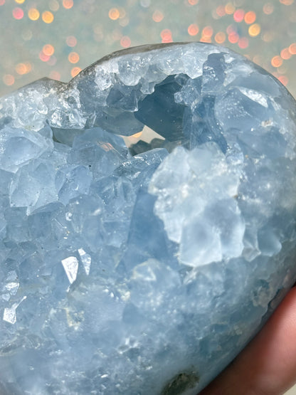 Celestite Heart