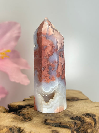 Cotton Candy Agate Point