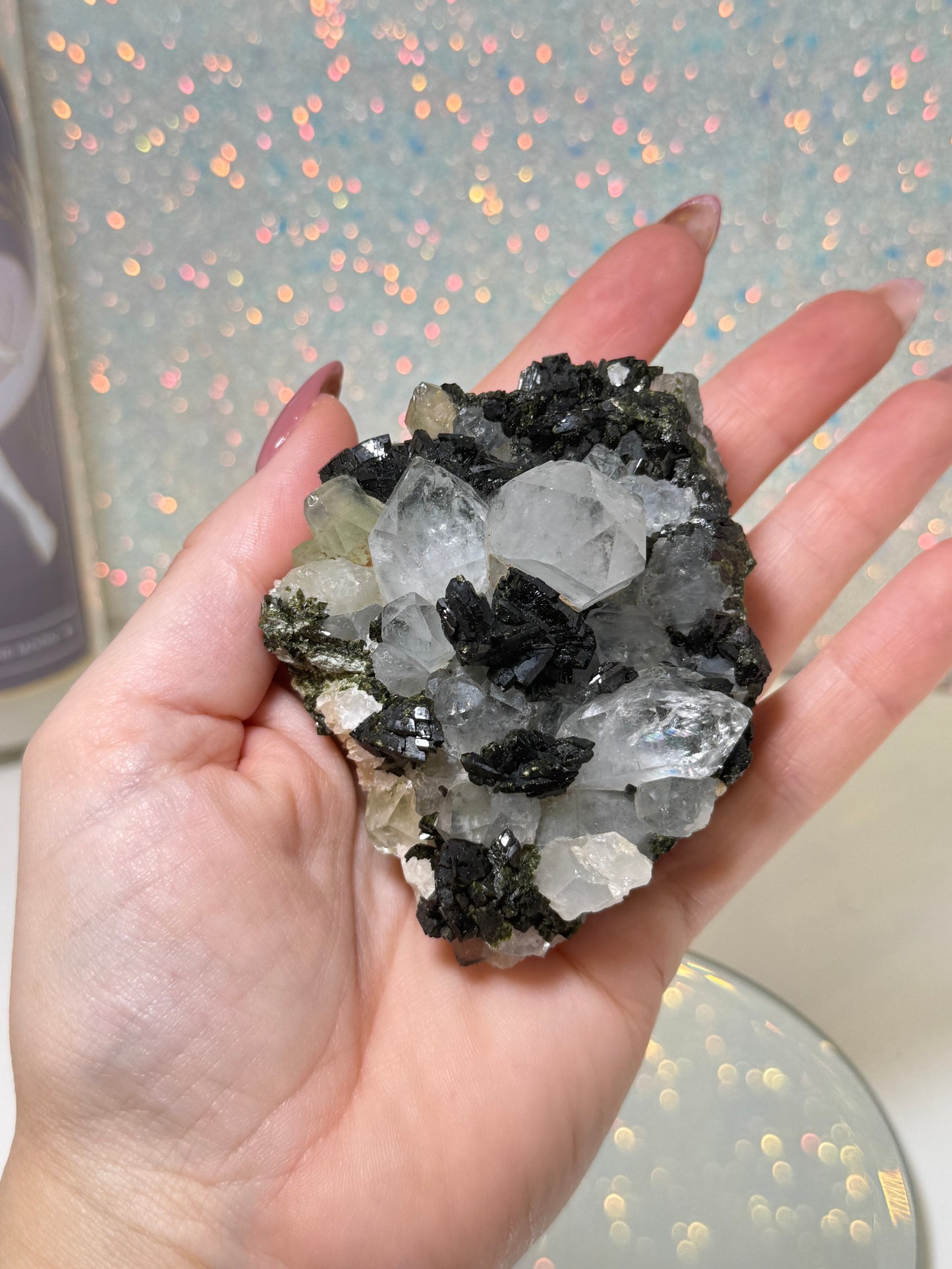 Epidote & Quartz Raw