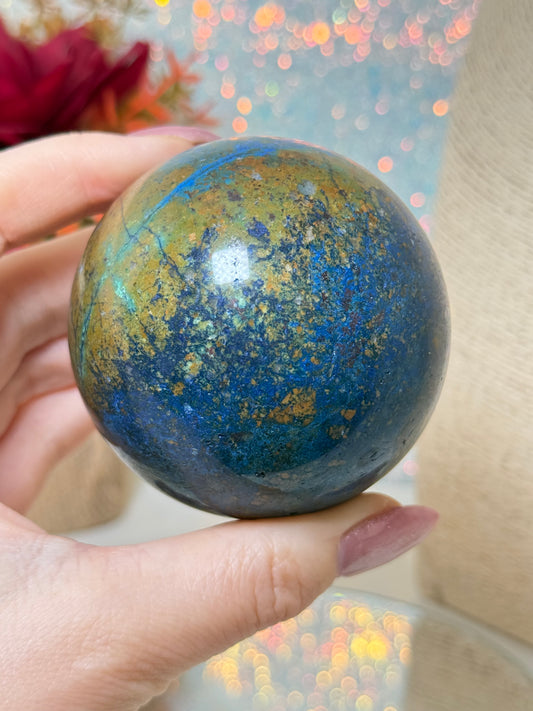Azurite Sphere