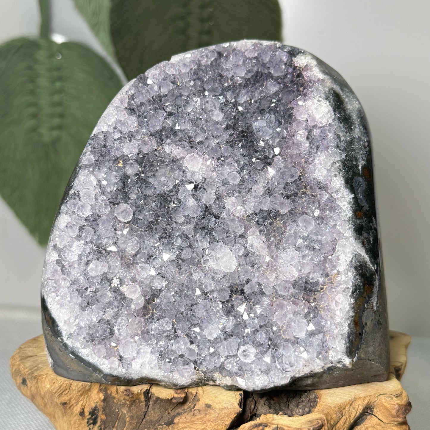 Large Amethyst Cut Base