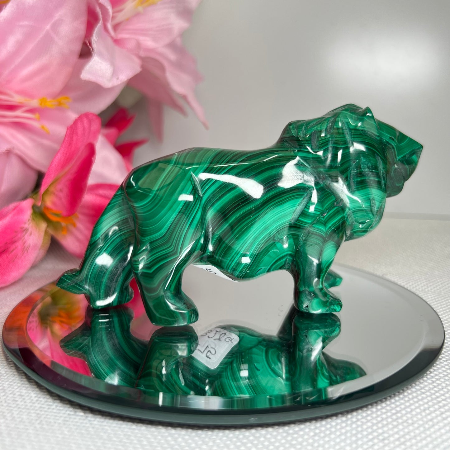 Large Malachite Lion