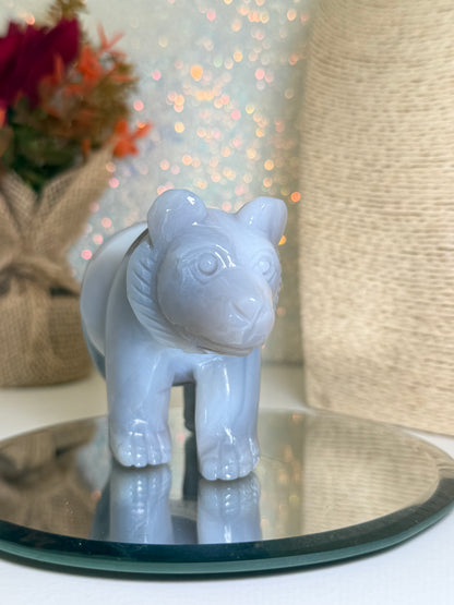Large Druzy Agate Bear