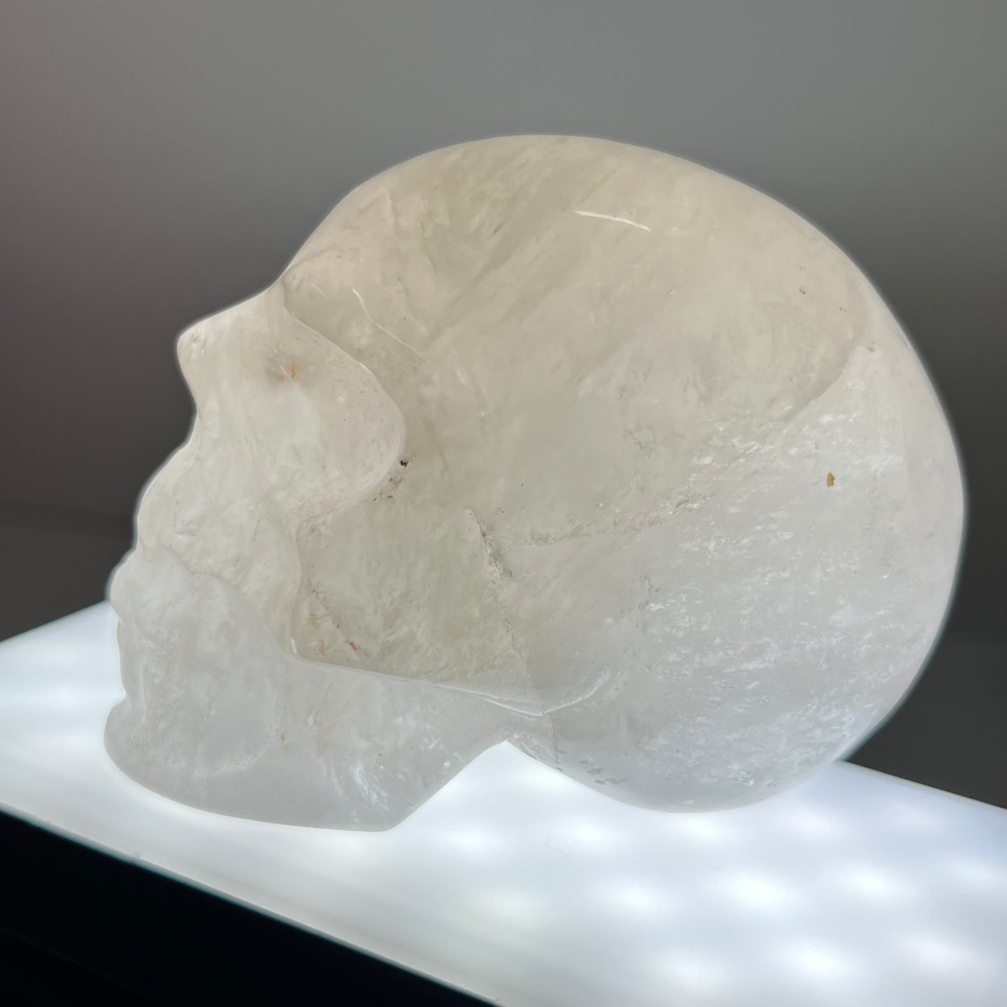 Clear Quartz Skull