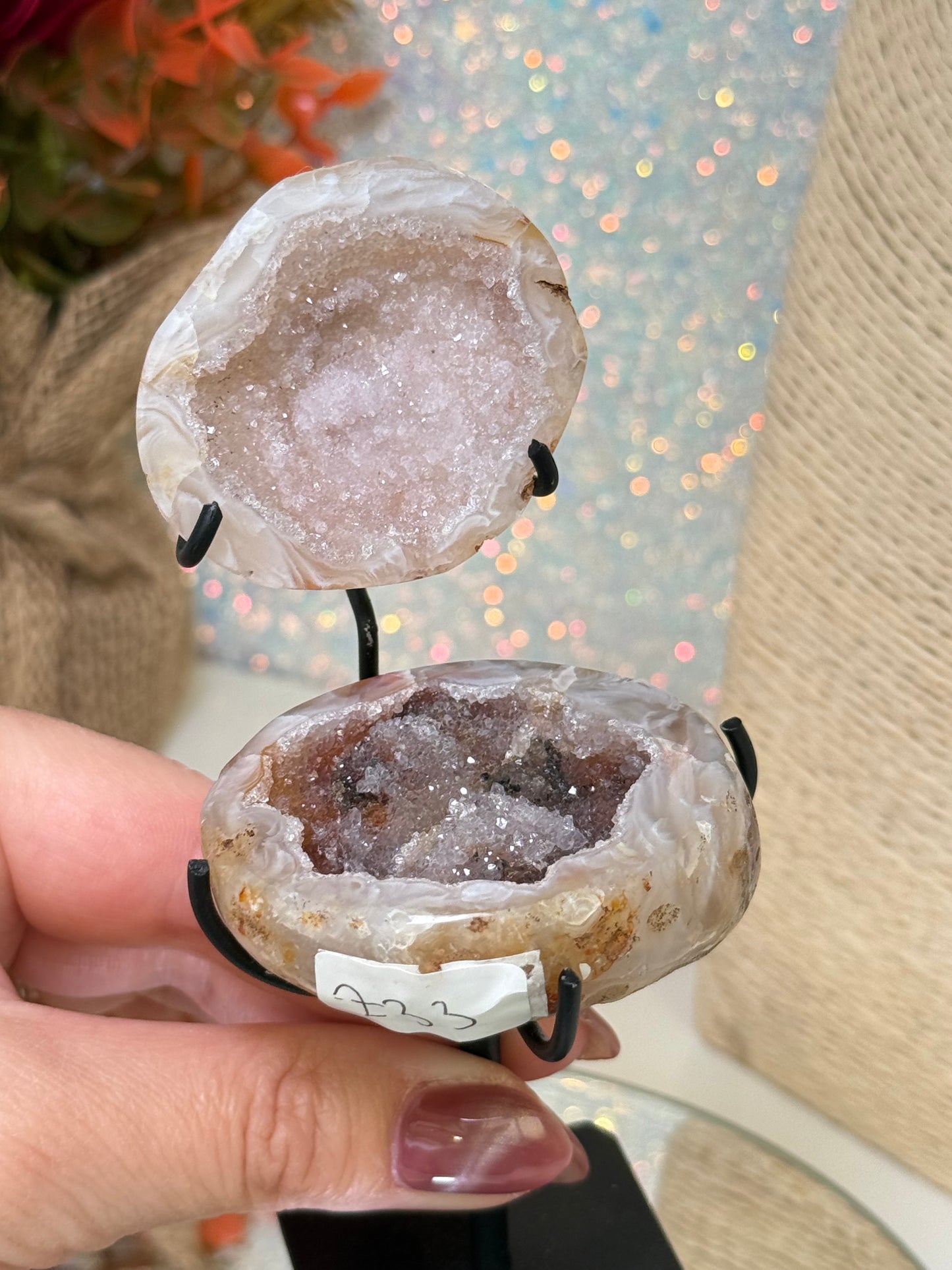 Druzy Agate Ring Display Box