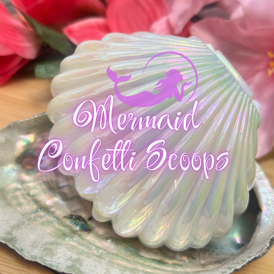 Luxury Mermaid Confetti Scoops