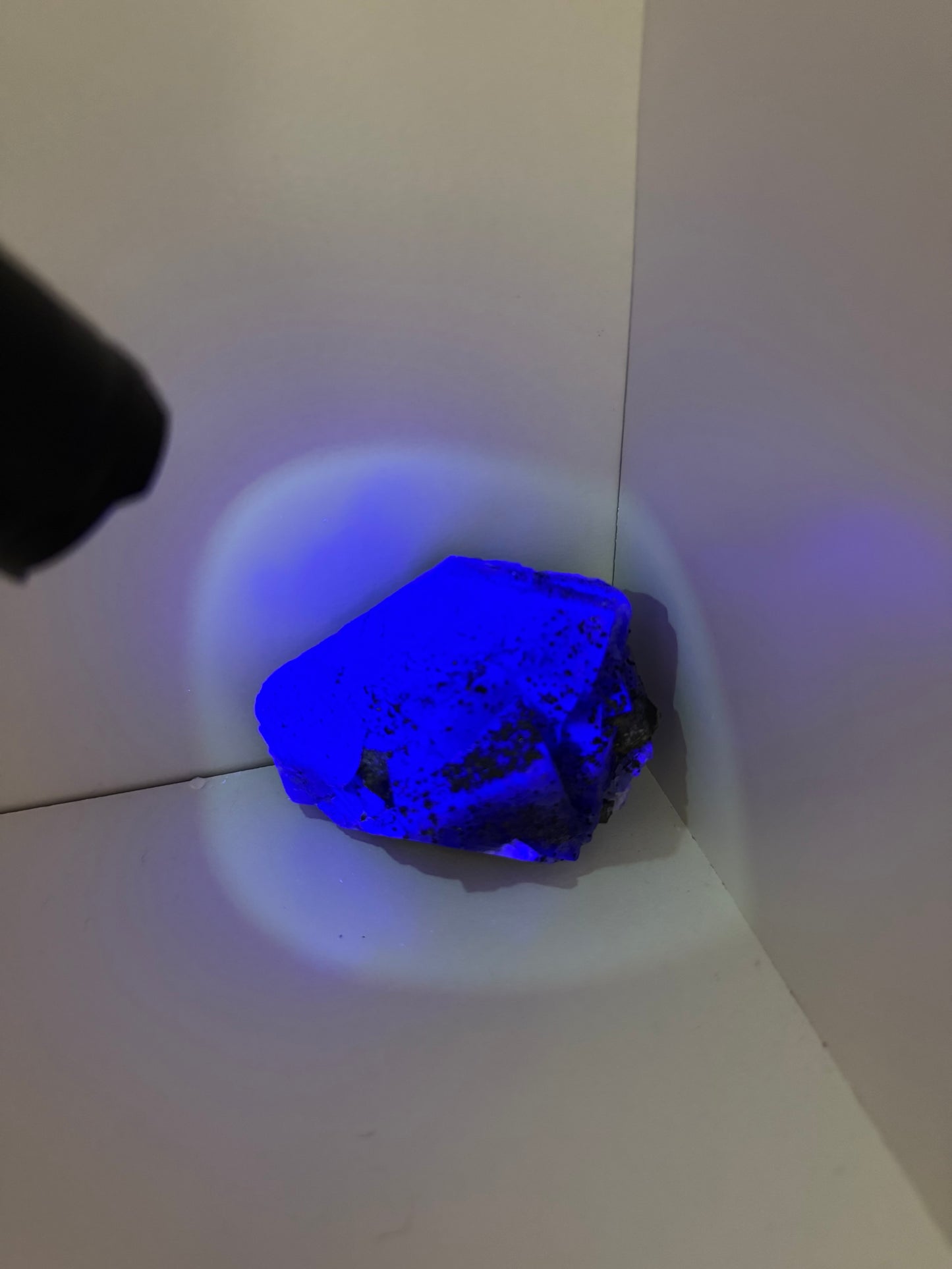 Fluorite Raw Pyrite (Insane UV!)