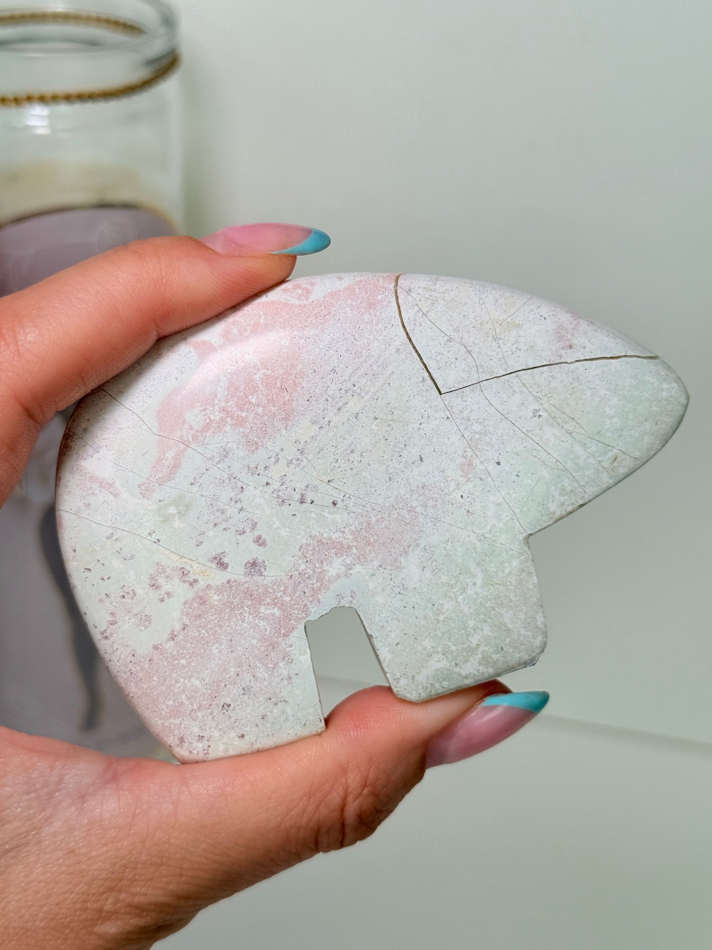 Unicorn Jasper Zuni Bear