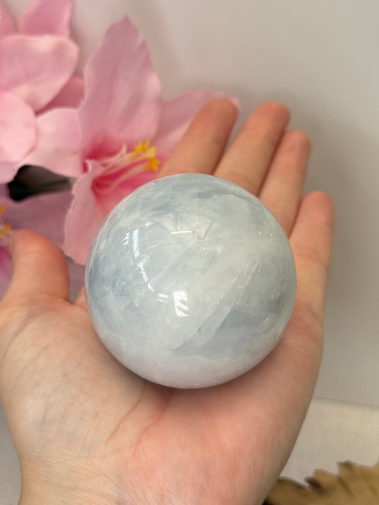 Blue Calcite Sphere