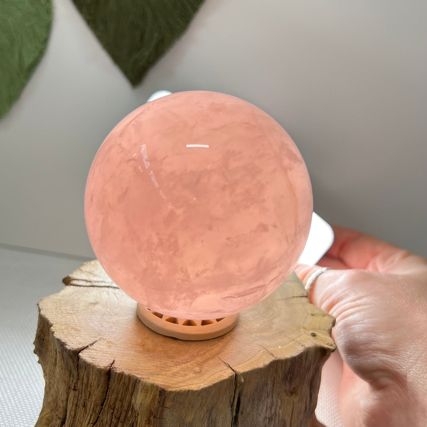 Rose Quartz Sphere