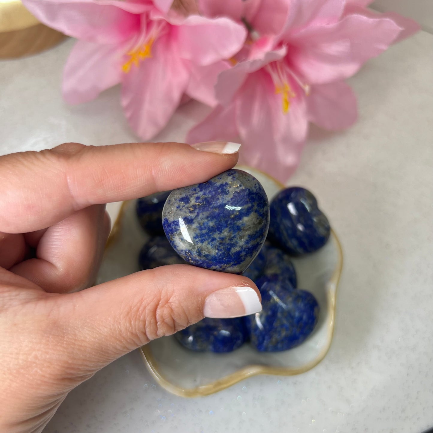 3cm Lapis Lazuli Heart