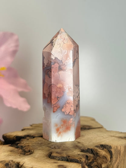 Cotton Candy Agate Point
