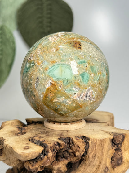 Large Variscite Sphere