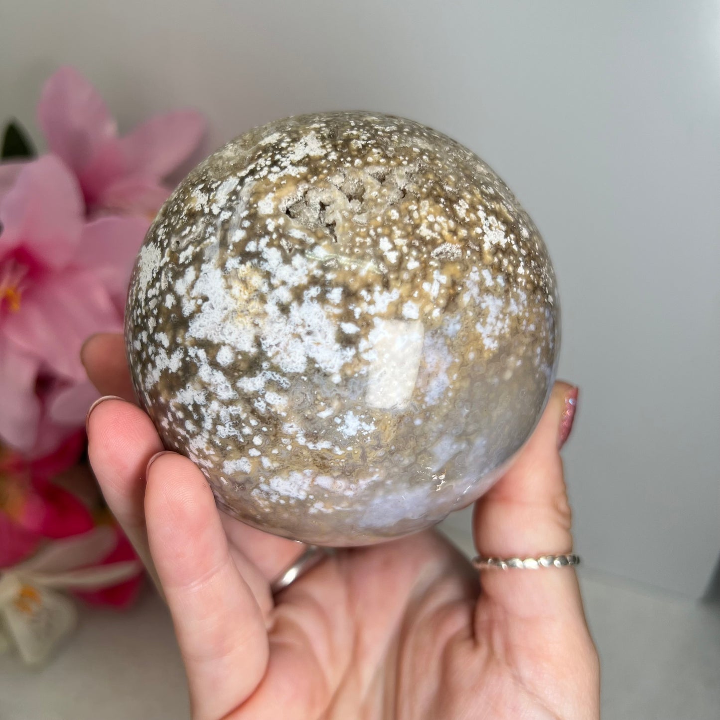 XL Ocean Jasper Sphere