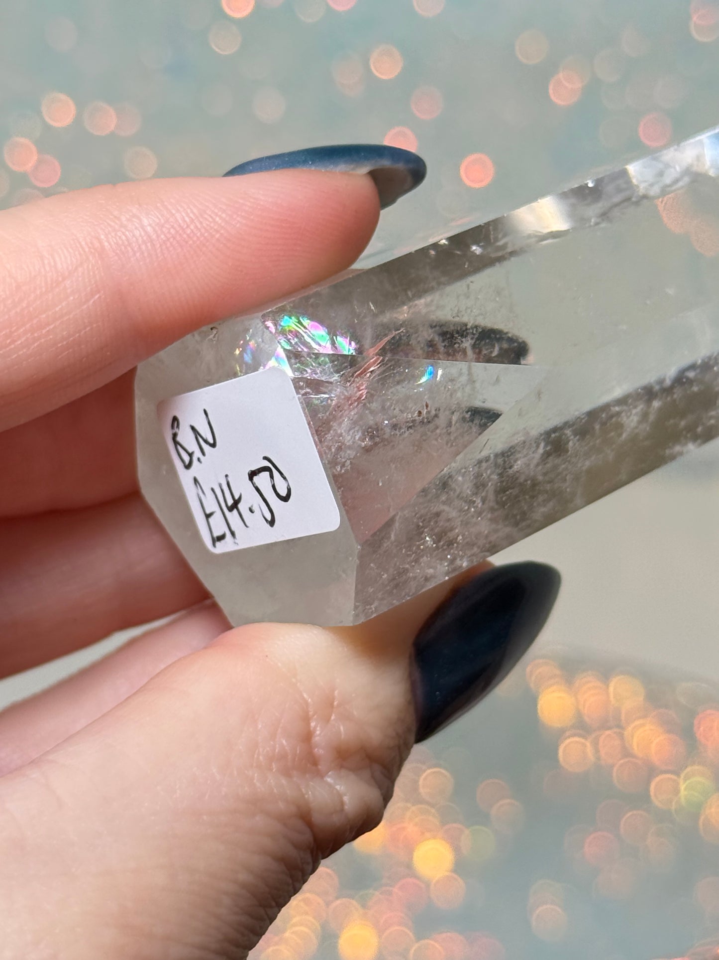 Blue Needle Quartz Point