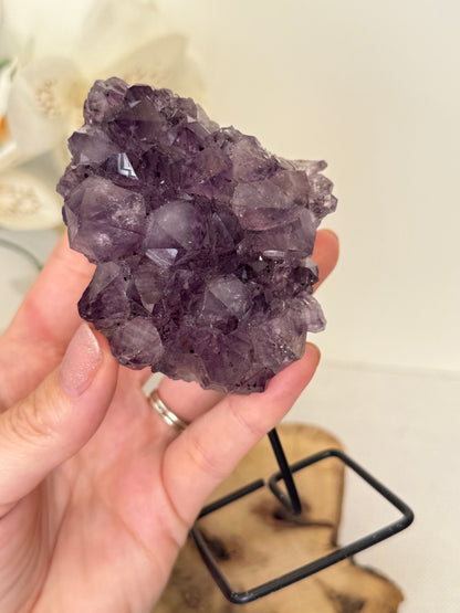 Amethyst Raw On Stand