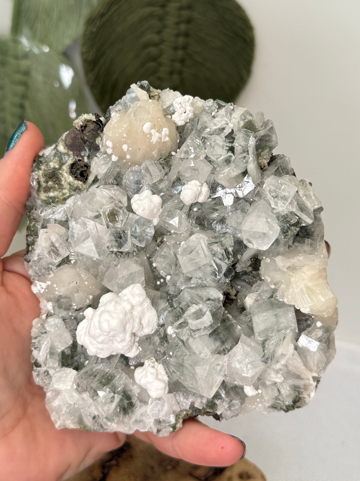Apophyllite & Stilbite Specimen