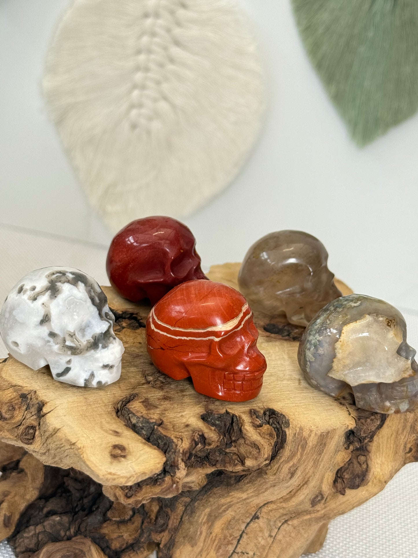 Mini Skull Carvings