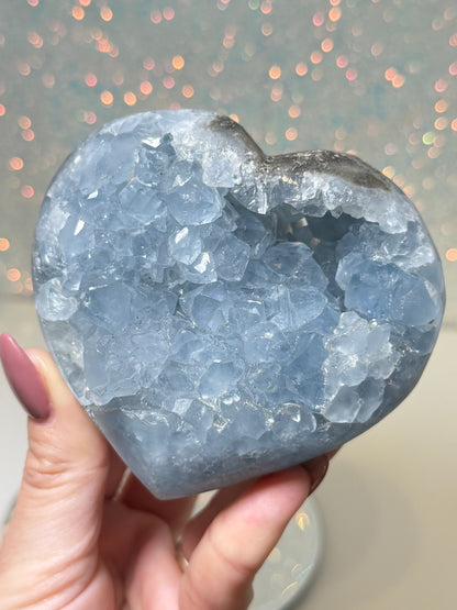Celestite Heart
