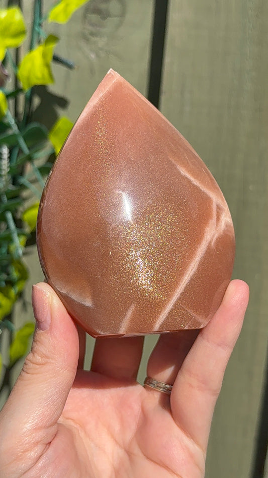 Confetti Sunstone Teardrop Freeform