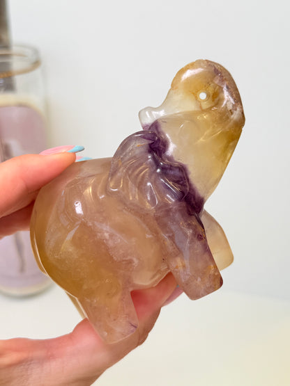 Fluorite Elephant