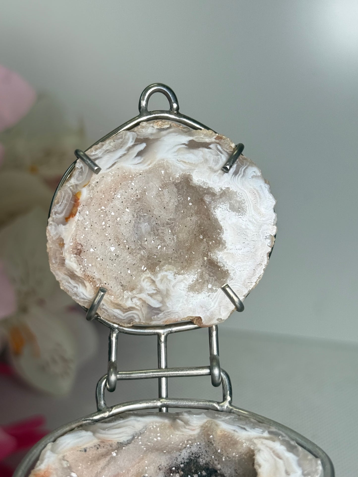 Agate Geode Ring Box