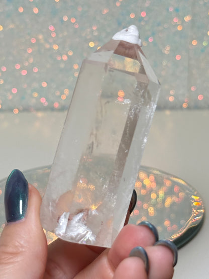 Blue Needle Quartz Point