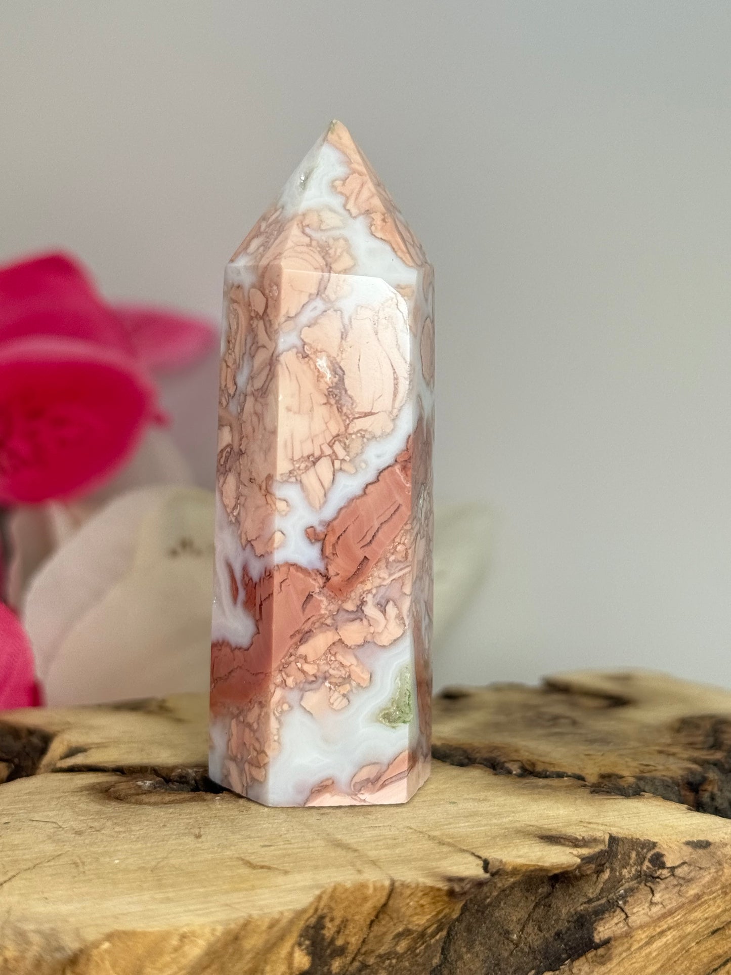 Cotton Candy Agate Point