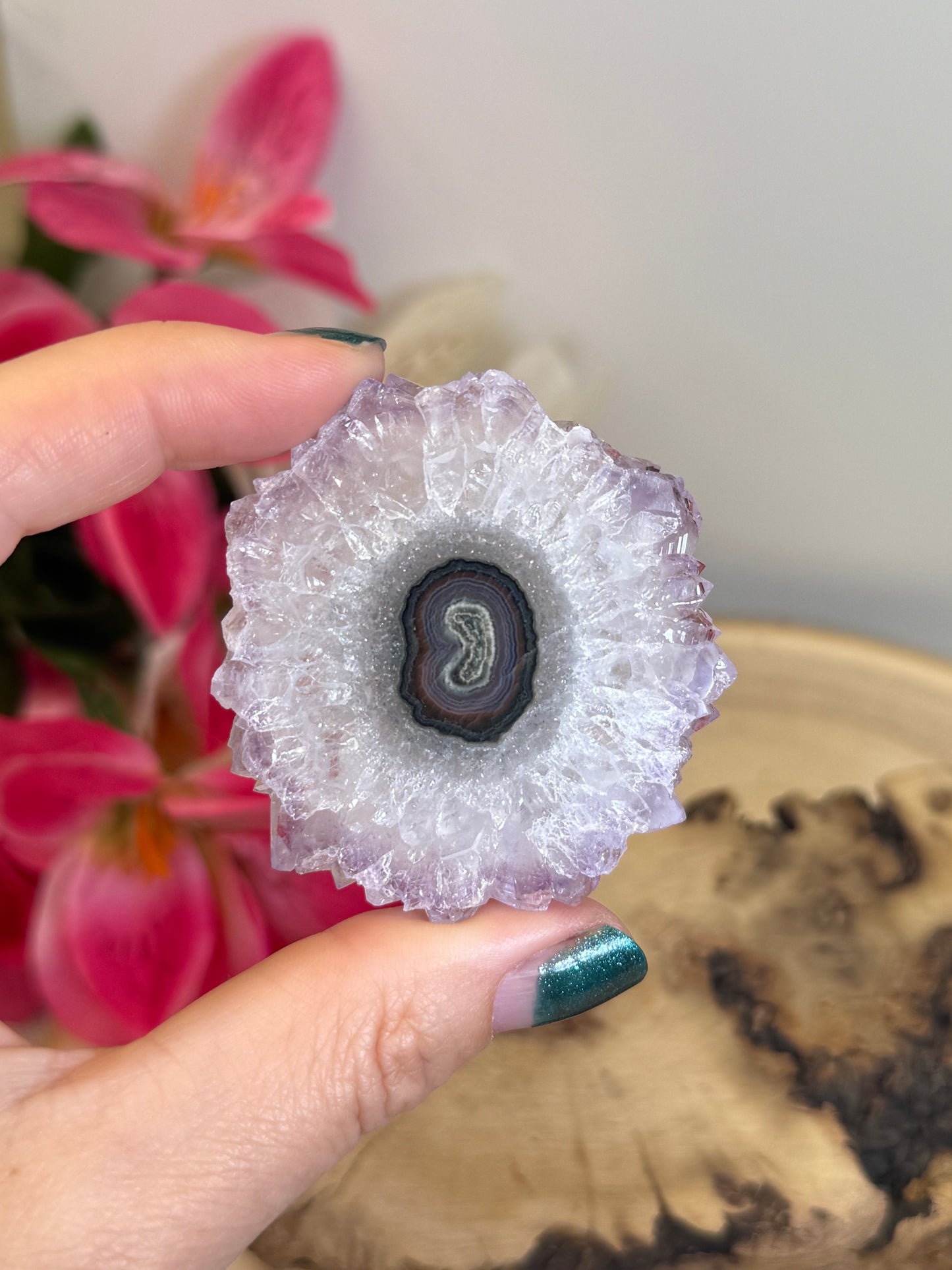 Amethyst Stalactite
