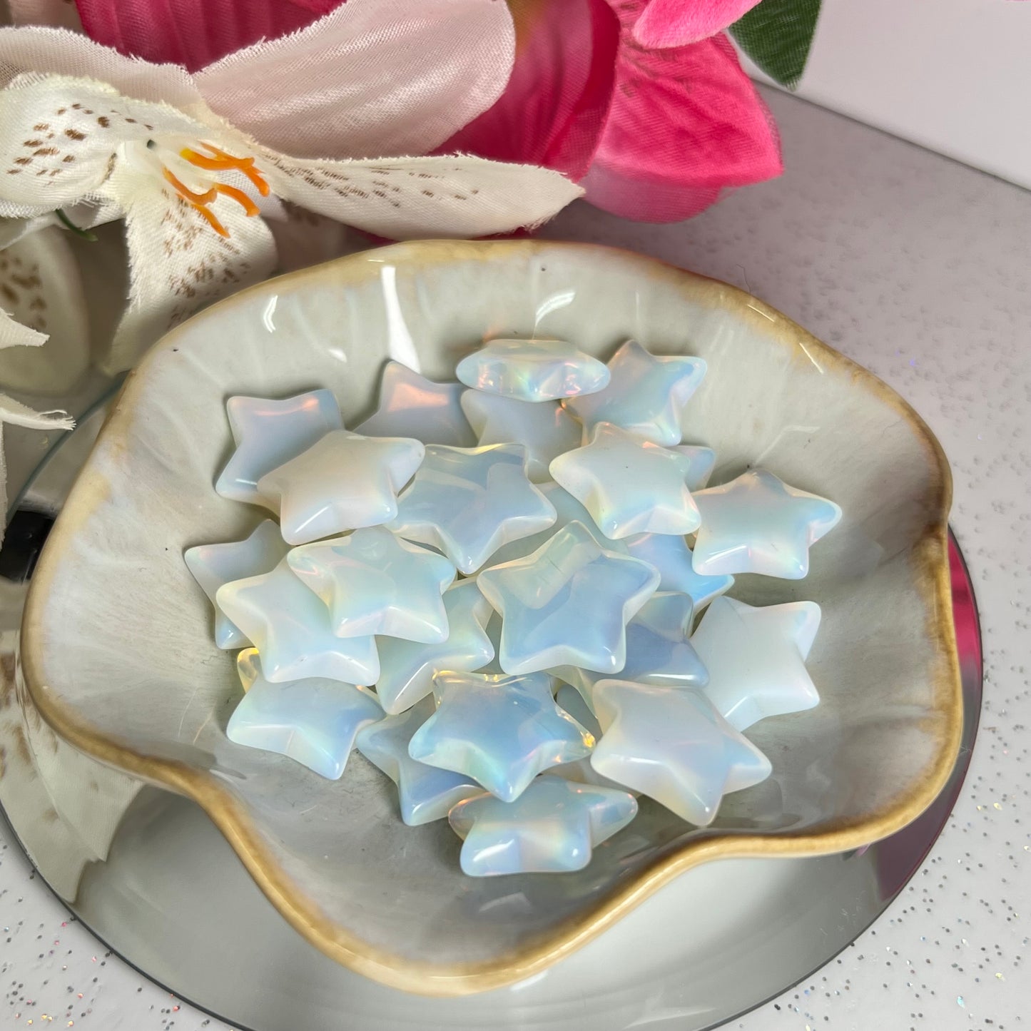 Opalite Stars (2cm)